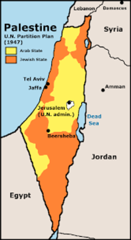 U.N. Plan To Partition Palestine