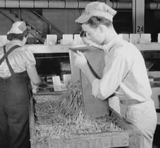 Frozen Food is Invented