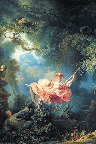 Rokoko Chuśtawka Jean Honroe Fragonard