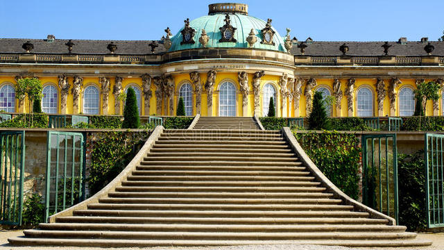 Rokoko Pałac Sanssouci Georg Wenzeslaus von Knobelsdorff