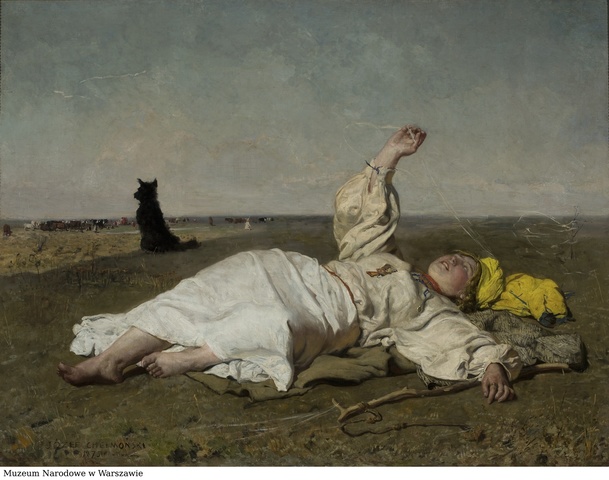 Realizm Babie lato Józef Chełmoński