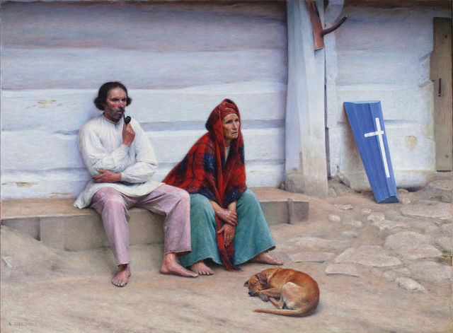 Realizm Trumna chłopska Aleksander Gierymski