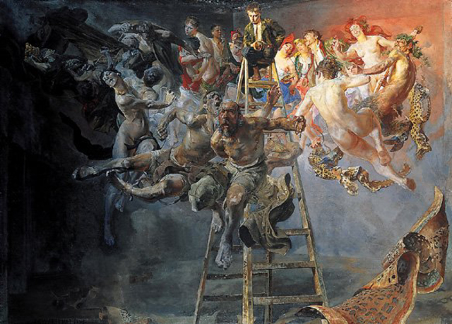 sztuka polska pod zaborami Błędne koło Jacek Malczewski