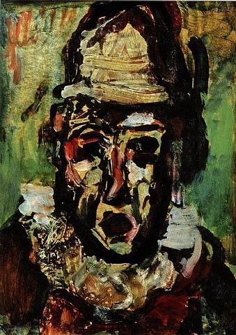 Fowizm Tragiczny klaun Georges Rouault