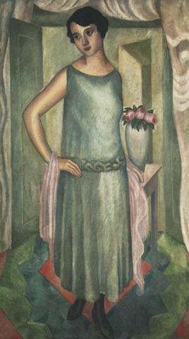 Ekspresjonizm Portret żony Zbigniew Pronaszko