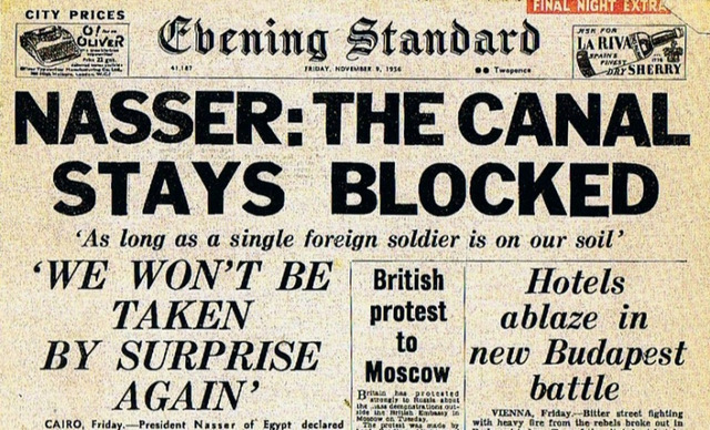 The Suez Canal Crisis