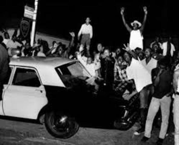 Watts race riots