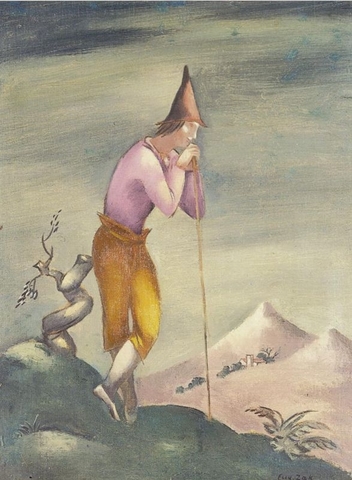 Grupa Rytm Krajobraz z wędrowcem Eugeniusz Żak