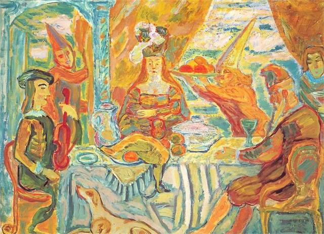 Koloryści Uczta II Józef Jarema