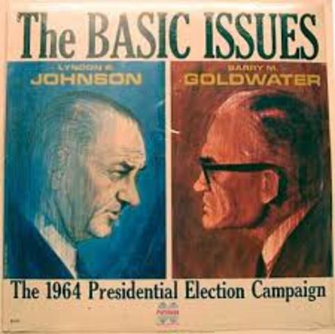 Lyndon Johnson and Barry Goldwater Presidential Debate