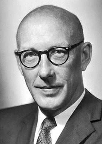 Edward Lawrie Tatum y George Wells Beadle muestran que los genes codifican las proteínas.