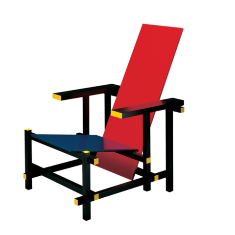 Silla roja y azul (Alemania-EEUU)