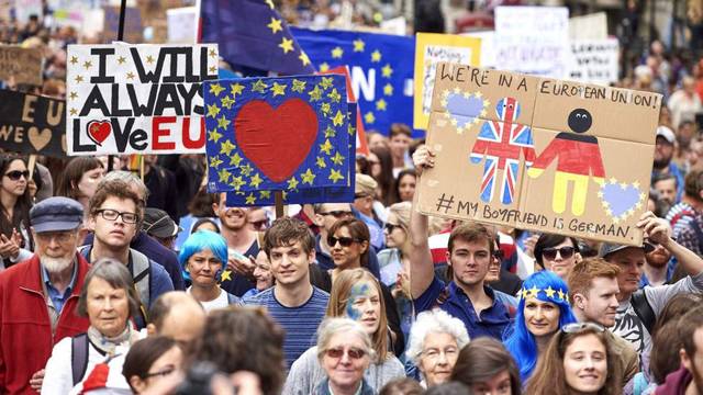 Marcha contra el Brexit