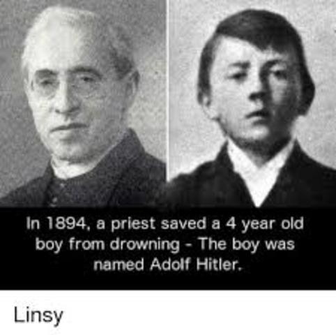 Hitler wanted to be a priest.