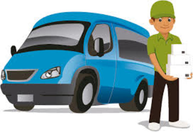 Suzanne worked as a courier