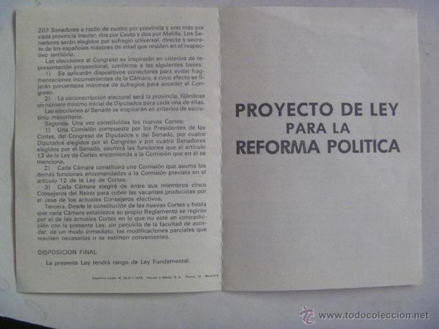 Proyecto Ley Reforma Política