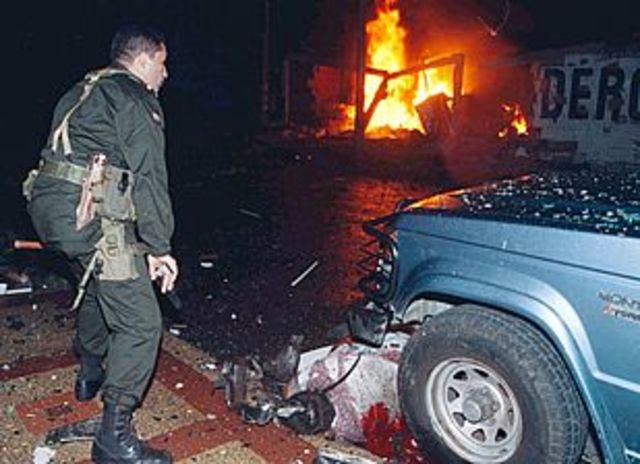 CARRO BOMBA EN VILLAVICENCIO