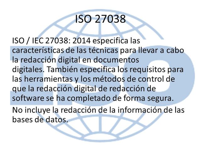 ISO/IEC 27038