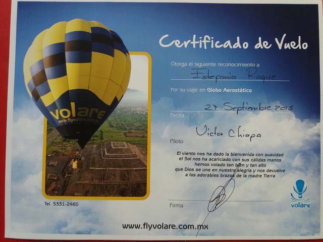 Certificado de Vuelo