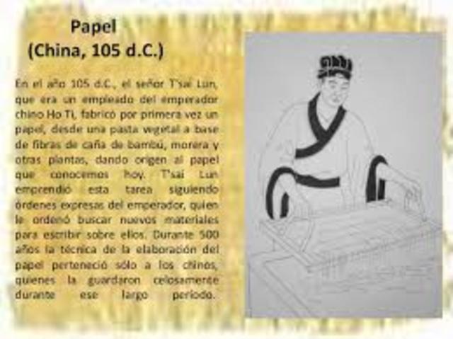 Invención del Papel