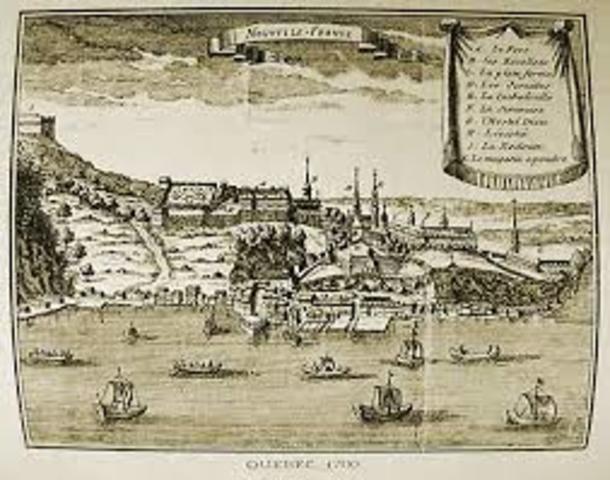 Quebec, founded by french