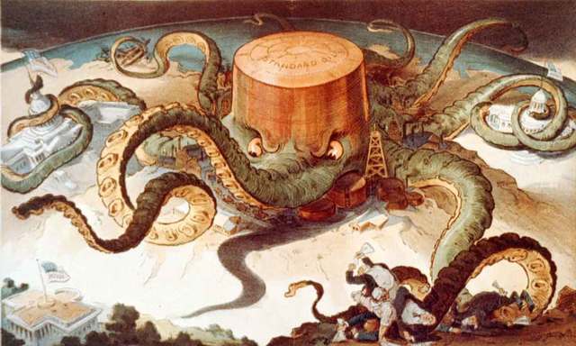 Standard oil is a trust
