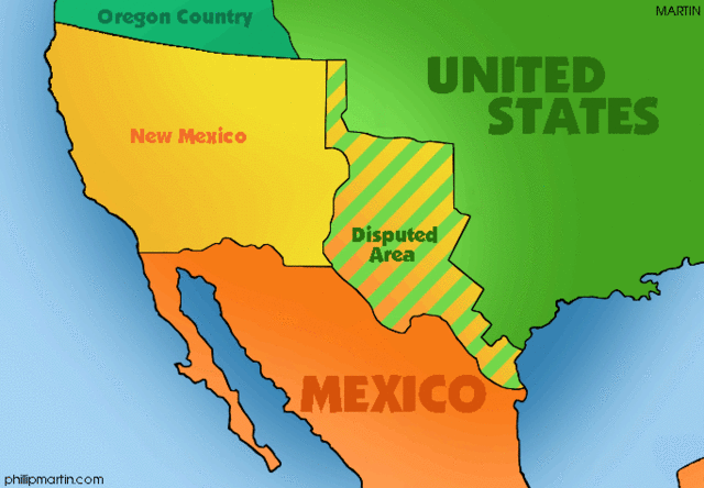 Beginning of Mexican-American War