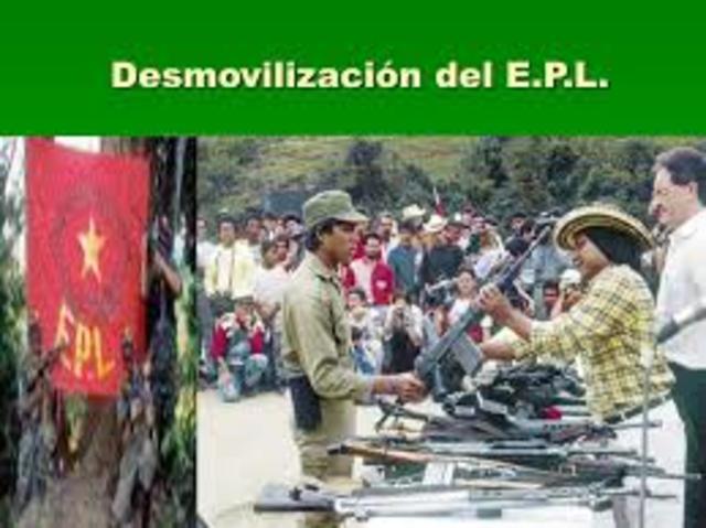 Desmovilización del EPL
