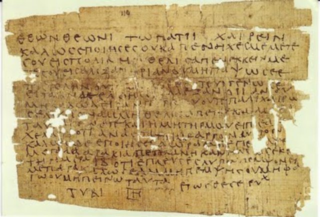 pergaminos biblioteca de Alejandría