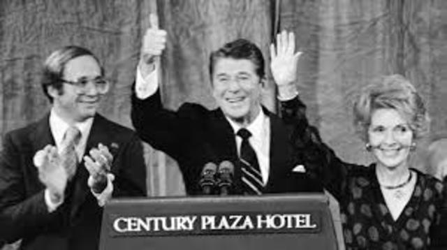 Ronald Reagan Wins Election