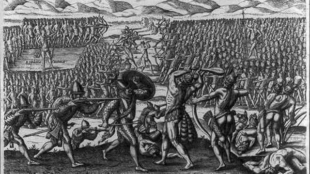 Religious battles in the New World