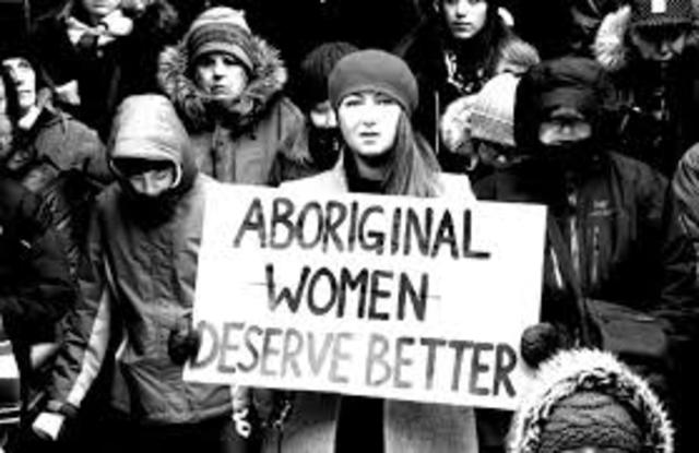 Femmes premières nations peuvent voter