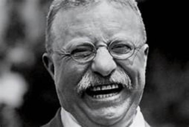Theodore Roosevelt takes office