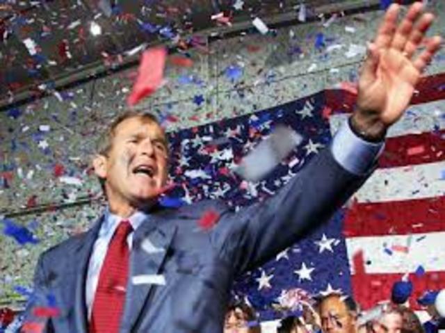 George W. Bush is Elected (barely)
