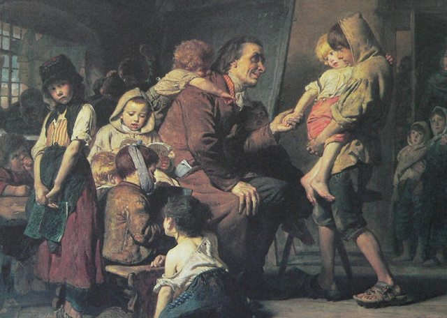 PESTALOZZI, Johann Heinrich (Zurich, Suiza, 1746 - 1827)