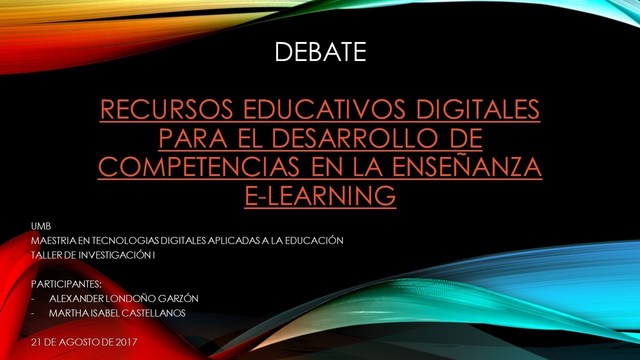 Recursos Educativos Digitales actualizados