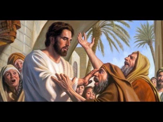 Curación de dos ciegos