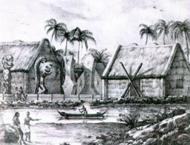 Polynesians settle the Marquesas and Hawaiian islands