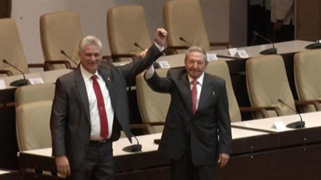 Miguel Diaz sustituye a Raul Castro