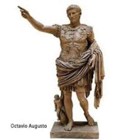 personajes historicos : octavio augusto