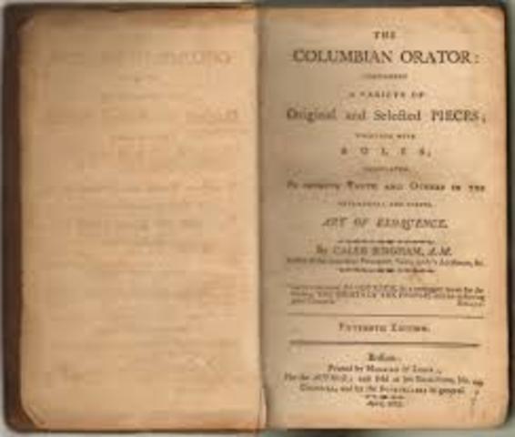 Purchases "The Columbian Orator"