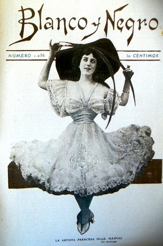 Specialized magazine of black and white art