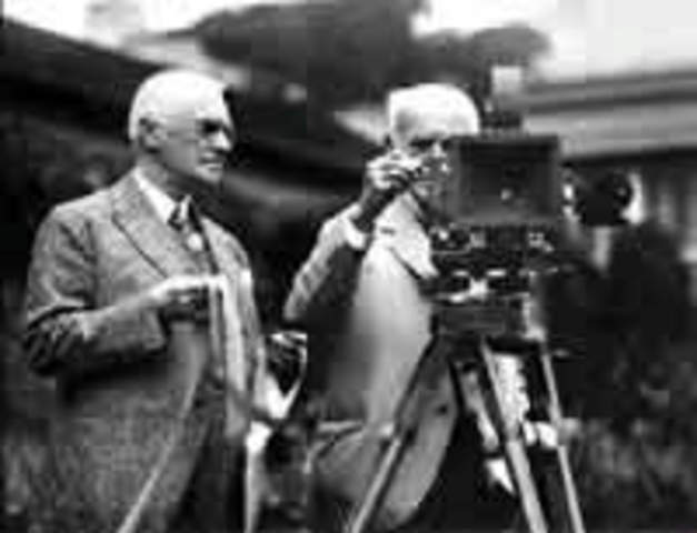 George Eastman y Thomas Alva Edison