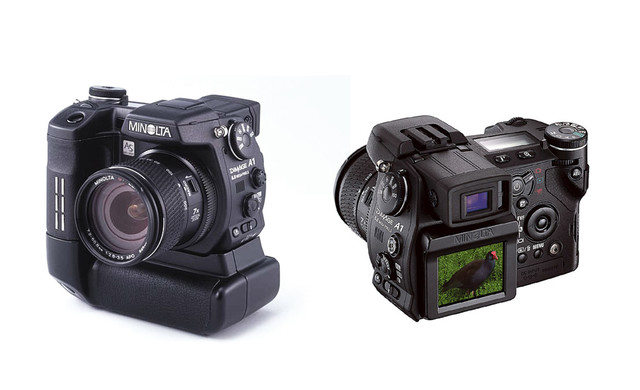 Minolta Dimage A1, con estabilización en el sensor