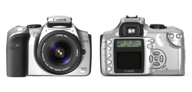 Canon EOS 300D, democratizando la DSLR