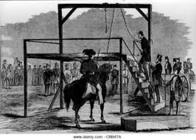 John Brown hanging