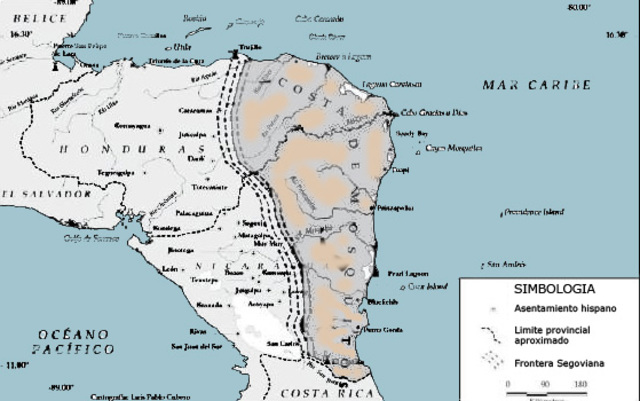 La&nbsp;Costa de Mosquitos&nbsp;pasa a ser&nbsp;territorio de ultramar&nbsp;del&nbsp;Virreinato de la Nueva Granada
