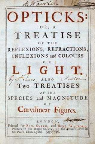 Opticks (Isaac Newton)