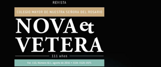 Funda la revista Nova et Vetera