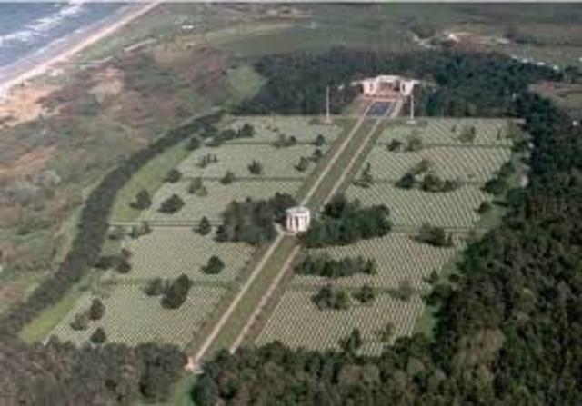 The Normandy American Cemetery Memorial